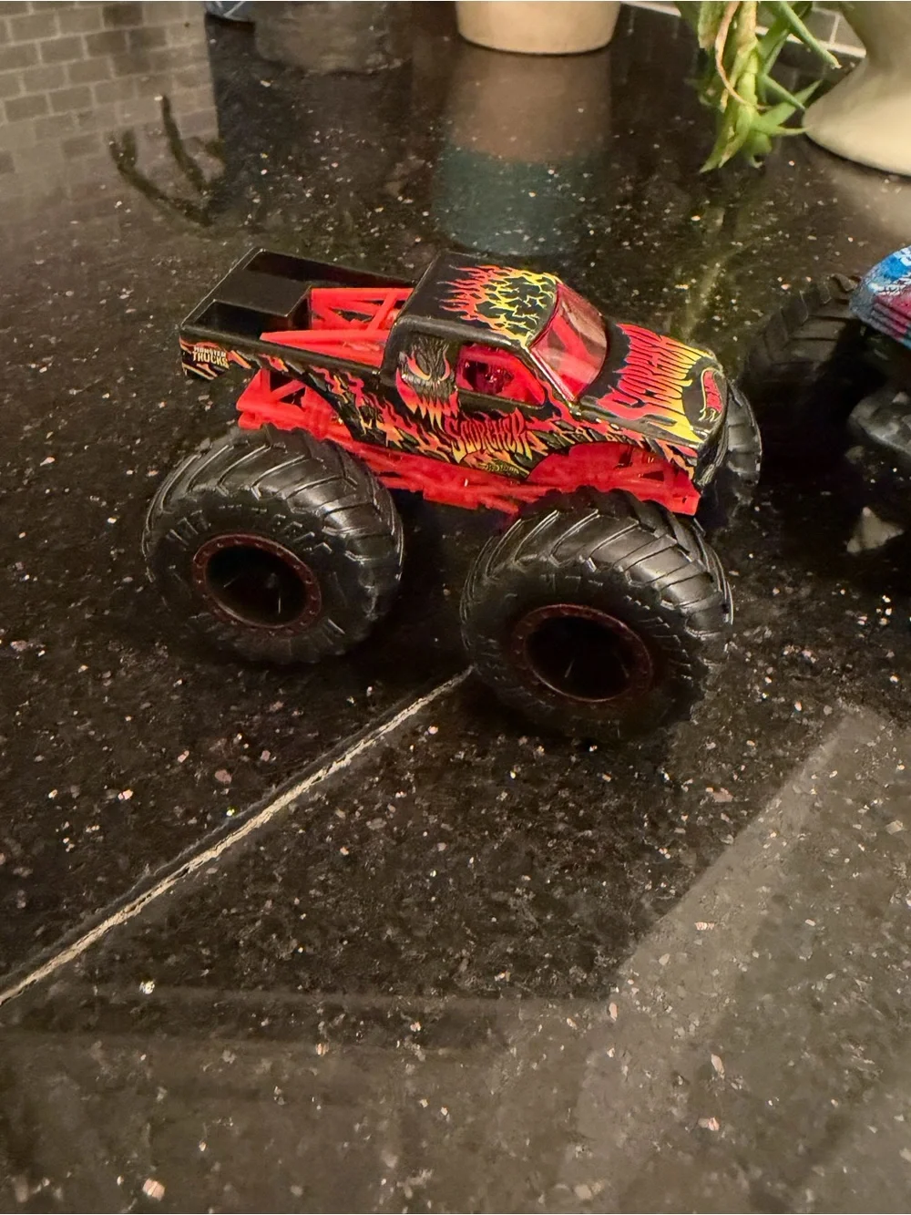 Lot of 3 Hot Wheels Monster Trucks